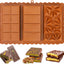 Molde silicona 3 cavidades para barra de chocolate Dubai