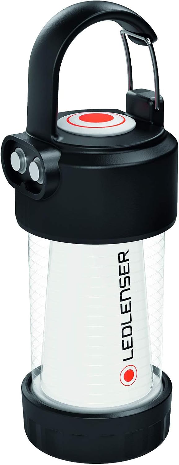 Linterna LED recargable 300 lúmenes para camping y