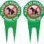 2 Letreros Perro 14.6x7.5" Texto Ingles