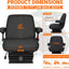 Funda universal asiento respaldo equipo pesado