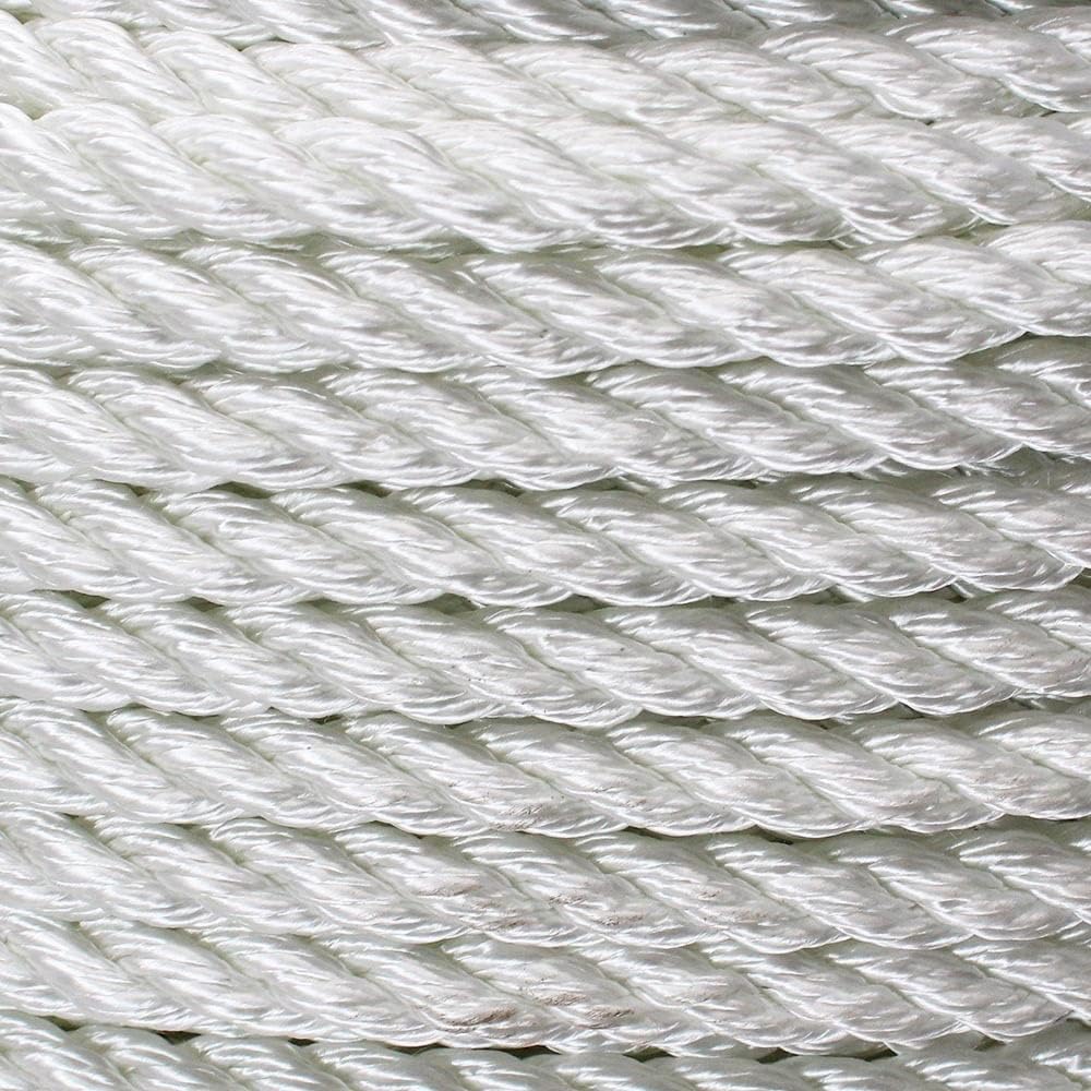 Cuerda nailon 3/8pulg trenzada poliéster multiusos