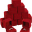 12 Cajas Terripleto para Anillos Joyas Regalo Mujer Rojo
