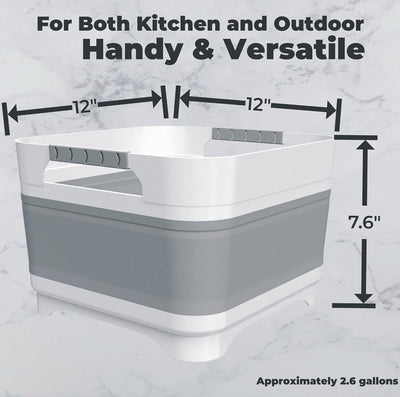 Lavabo plegable para biberones cocina RV campamento