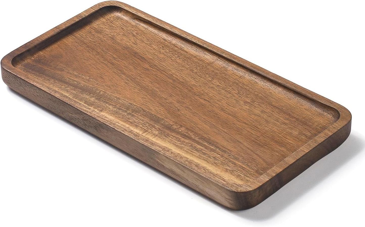 Bandeja baño madera para encimera y tanque 9.8x5.1"