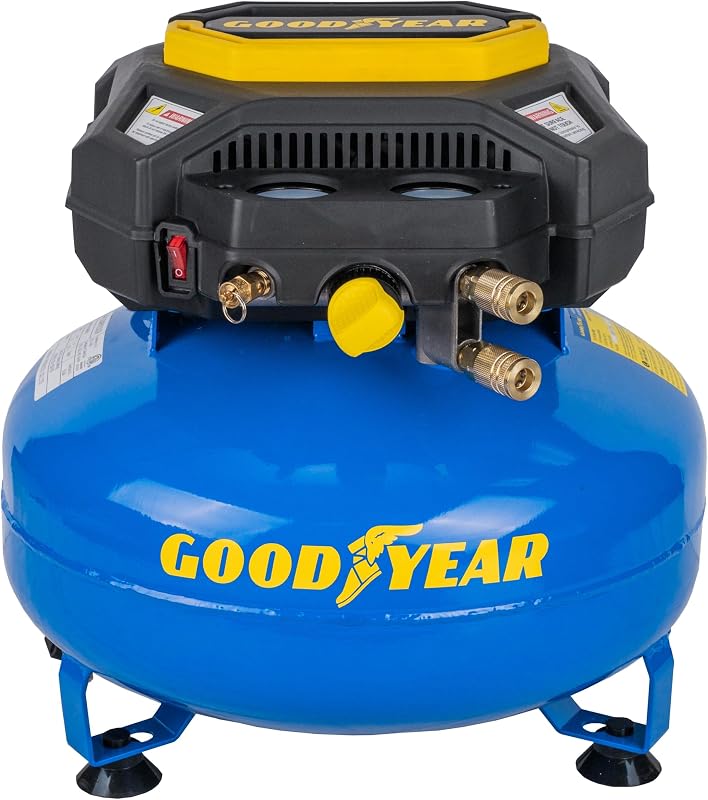 Compresor aire eléctrico para panqueques sin aceite 6gal