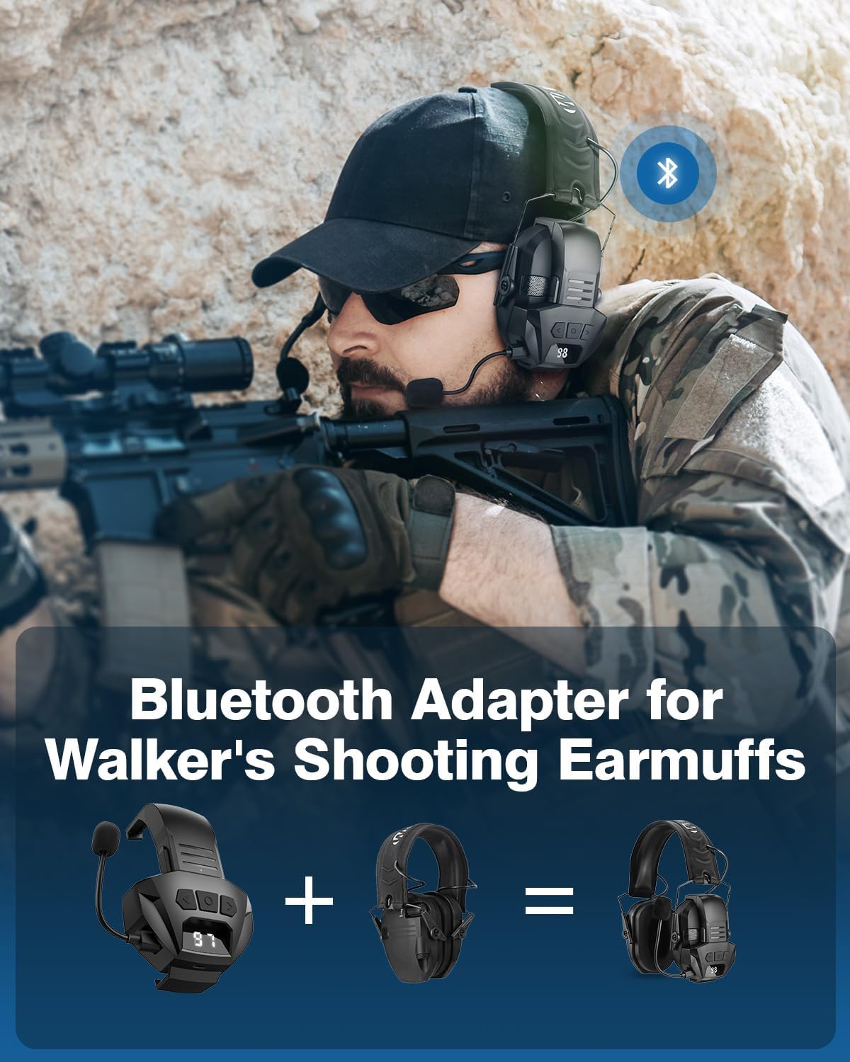Adaptador Bluetooth 6.0 para orejeras caminante
