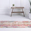 Tapete bohemio tribal multicolor polipropileno