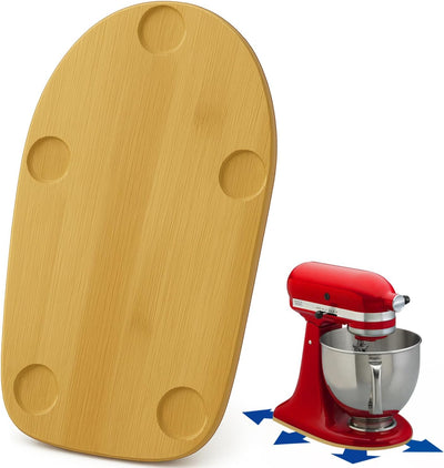 Alfombrilla deslizante bambú para batidora Kitchenaid 4.5-5qt