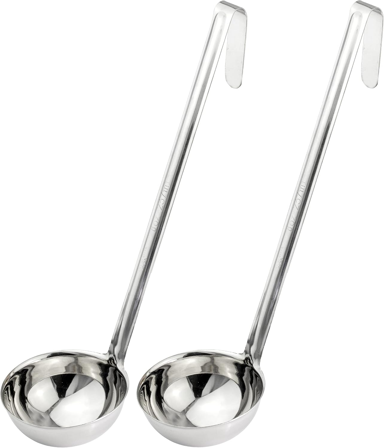 2 Pzas Cucharón Sopa Acero Inox Espátula Salsa