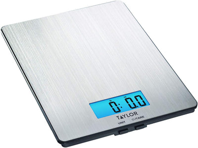 Báscula cocina acero inox 11lb color plateado