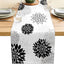 Mesa Camino Dalia 13x71pulg negro gris decoración