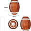 24 Faroles Fútbol 12" Decoración Colgante Deportiva