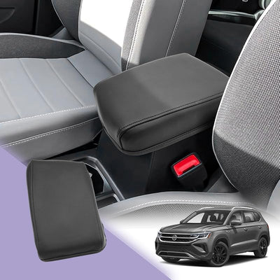 Funda reposabrazos cuero suave Volkswagen Taos 2024-2025