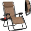 Silla plegable reclinable patio reposabrazos anchos 350lb