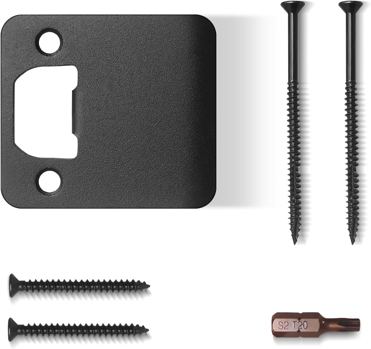 Placa impacto labios 2-1/2x2-1/4 servicio pesado con broca torx