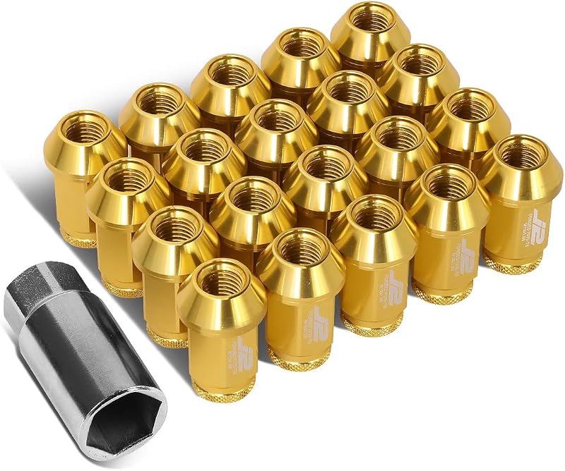 Tuerca L M12X1.5 aluminio 7075 20pzas con adaptador