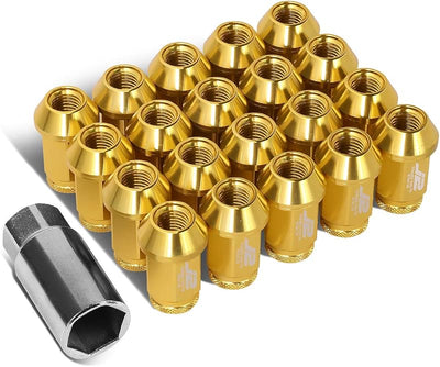 Tuerca L M12X1.5 aluminio 7075 20pzas con adaptador