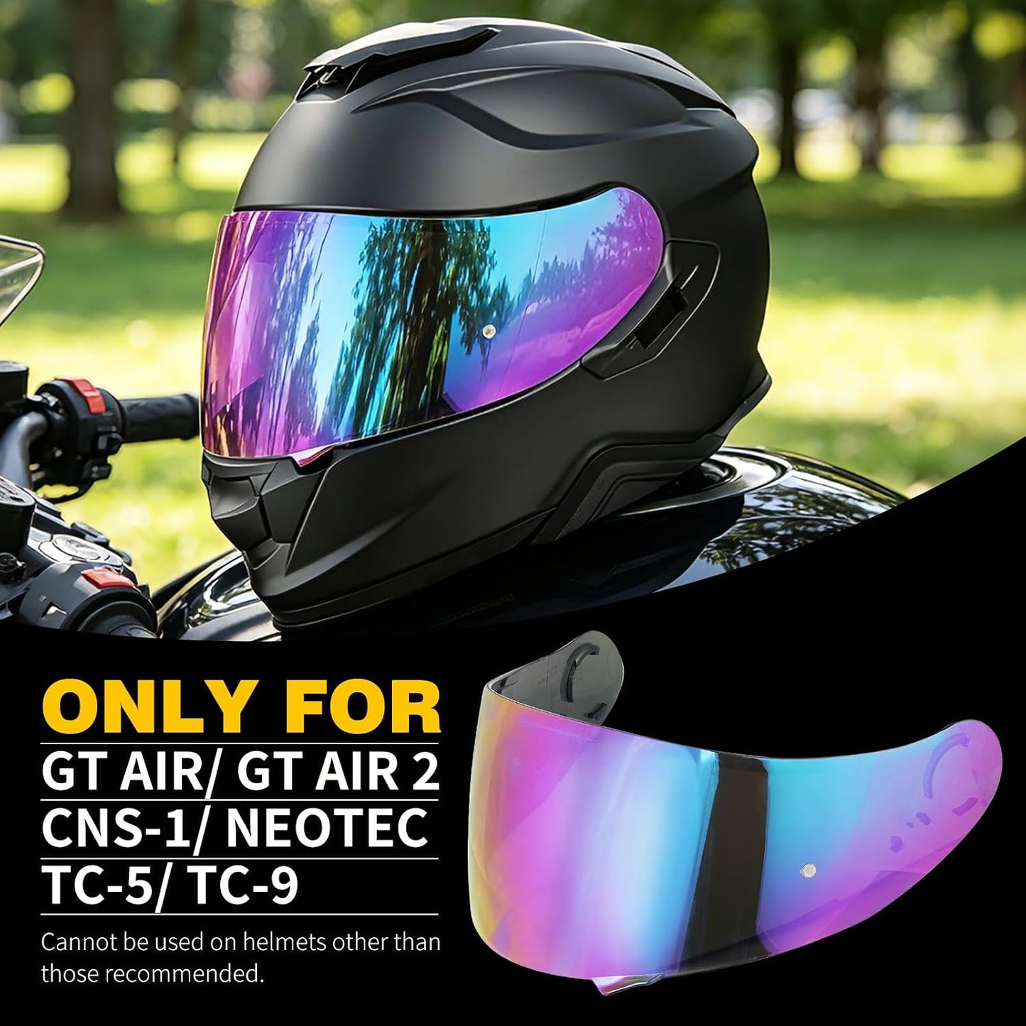 Protector casco GT Air 2 comp CNS-1 Neotec TC-5 TC-9