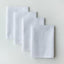 Mantel tela resistente juego 4 servilletas 18x18blanco