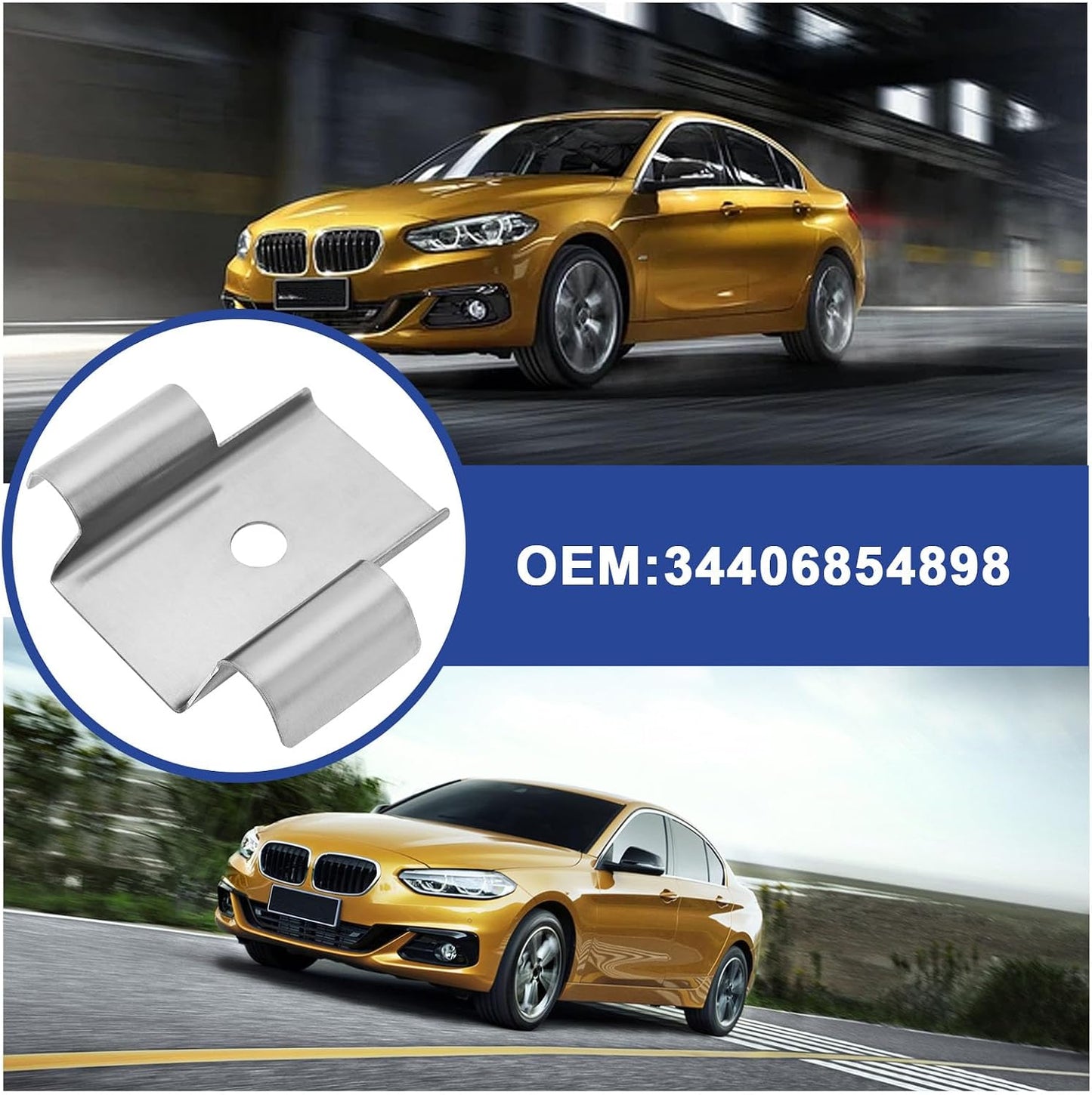 Repuesto acero inox cable freno BMW Serie 1/2/3/4