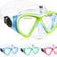 Gafas natación niños 5-15 años antivaho con cubierta nariz