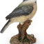 Estatuas pájaro tocón Chickadee decoración