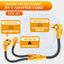 Cable alimentación RV adaptador NEMA 14-50P a TT-30R y 5-15R