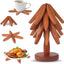 Juego 4 Salvamanteles Madera Natural para Ollas Calientes