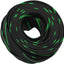 Funda cable alambre expandible 30ft 3/5pulg verde y negro