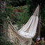 Hamaca doble macramé brasileño 95x59" para 2 personas