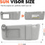 Visera parasol izq Toyota Venza con techo solar