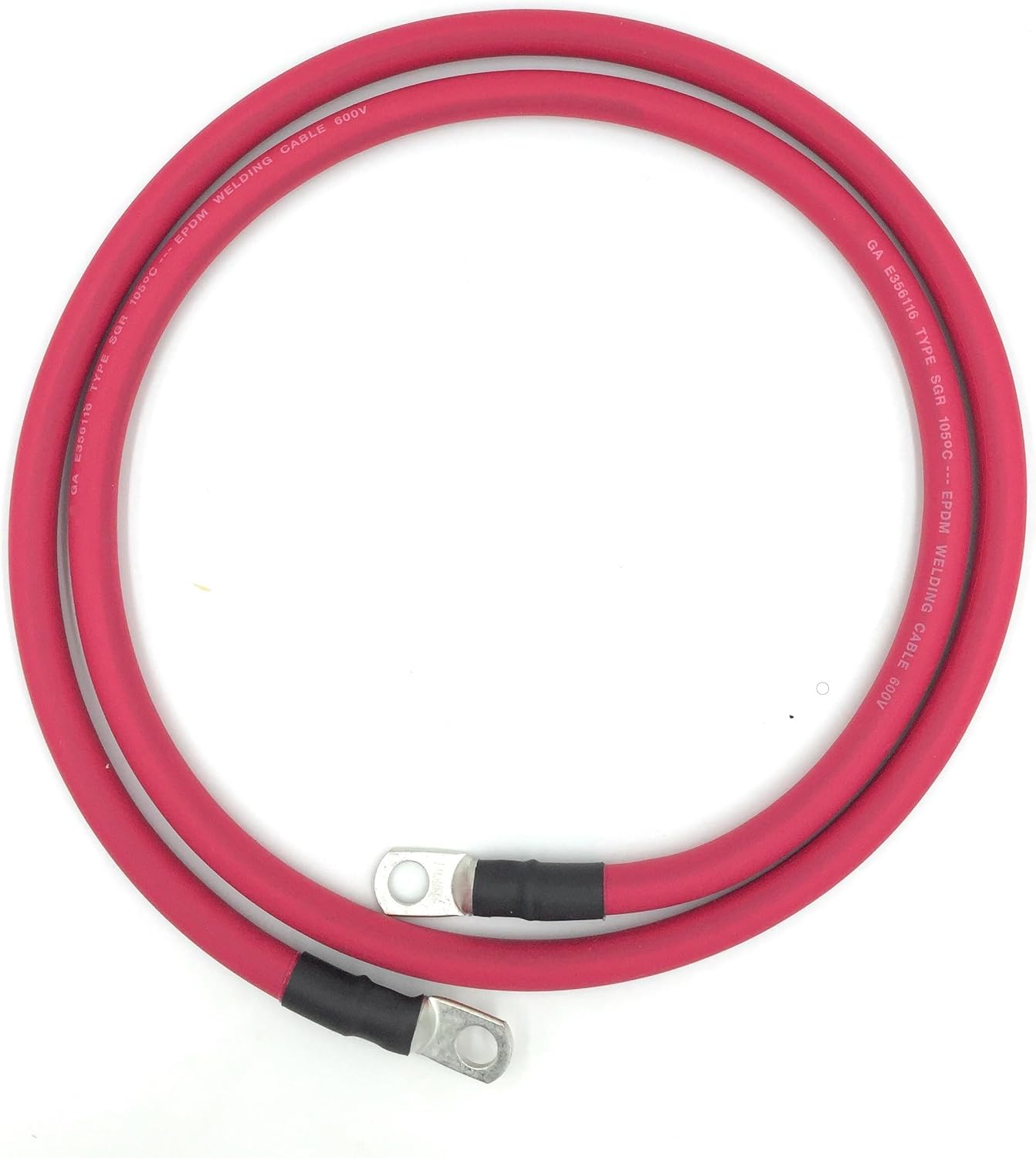 Cables batería 4 AWG 1-15pies cobre puro