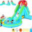 Tobogán acuático inflable 13x8.3pulg para niños con soplador