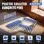 Pines concreto plástico 1-1/4pulg 1000 clavos azul