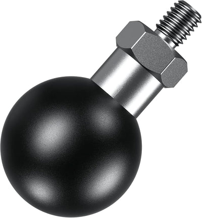 Adaptador bola 1pulg poste roscado M6x1 comp soportes RAM
