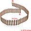 Valla decorativa madera 35" para casa muñecas set 2