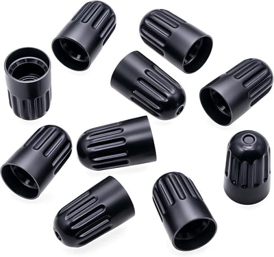 50 Pzas Tapas Vástago TPMS Plástico Negro Universal Coches SUV