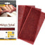 Almohadilla lijado no tejida 360/3 pzas 4.5x9pulg