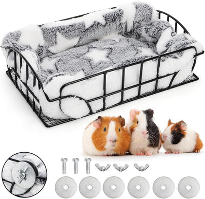 Plataforma jaula ratas hamaca metal colchoneta colgante