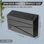 Buzón metálico acero galvanizado resistente 15.74x9.84x4.33