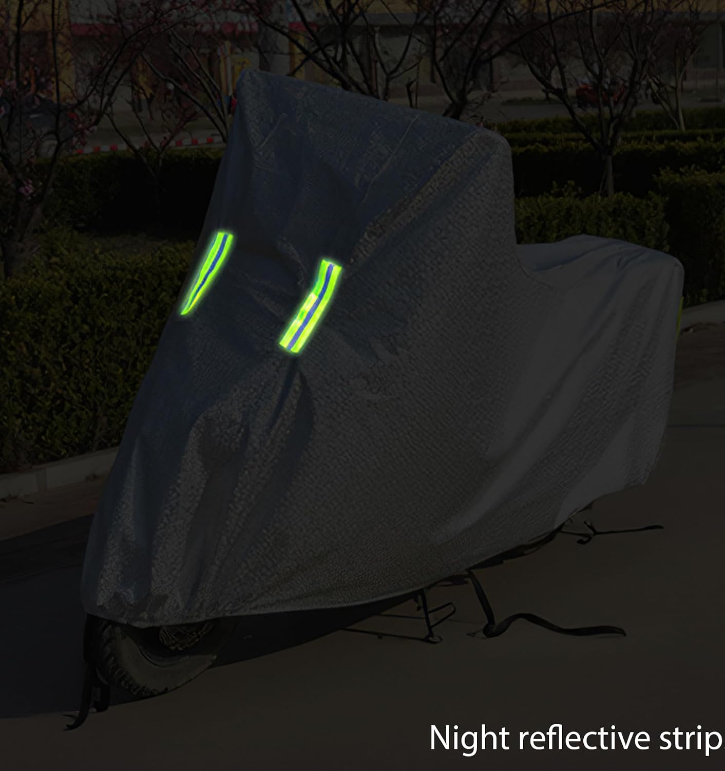 Cubierta triciclo adulto impermeable para 3 ruedas sol UV