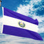 Bandera El Salvador 3x5ft poliéster anti-UV interiores exteriores