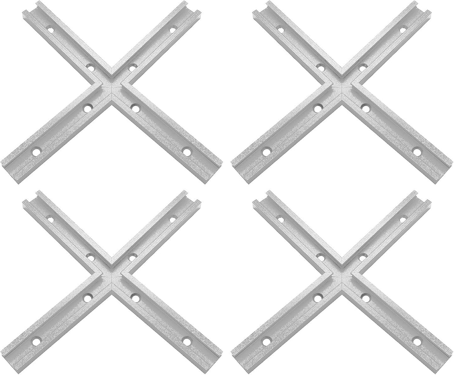 4set T-Track intersección kit aluminio carpintería