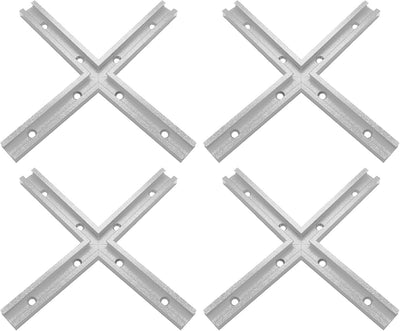 4set T-Track intersección kit aluminio carpintería