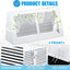 Cubiertas ventilación zócalo 12x6pulg rejilla acero triangular