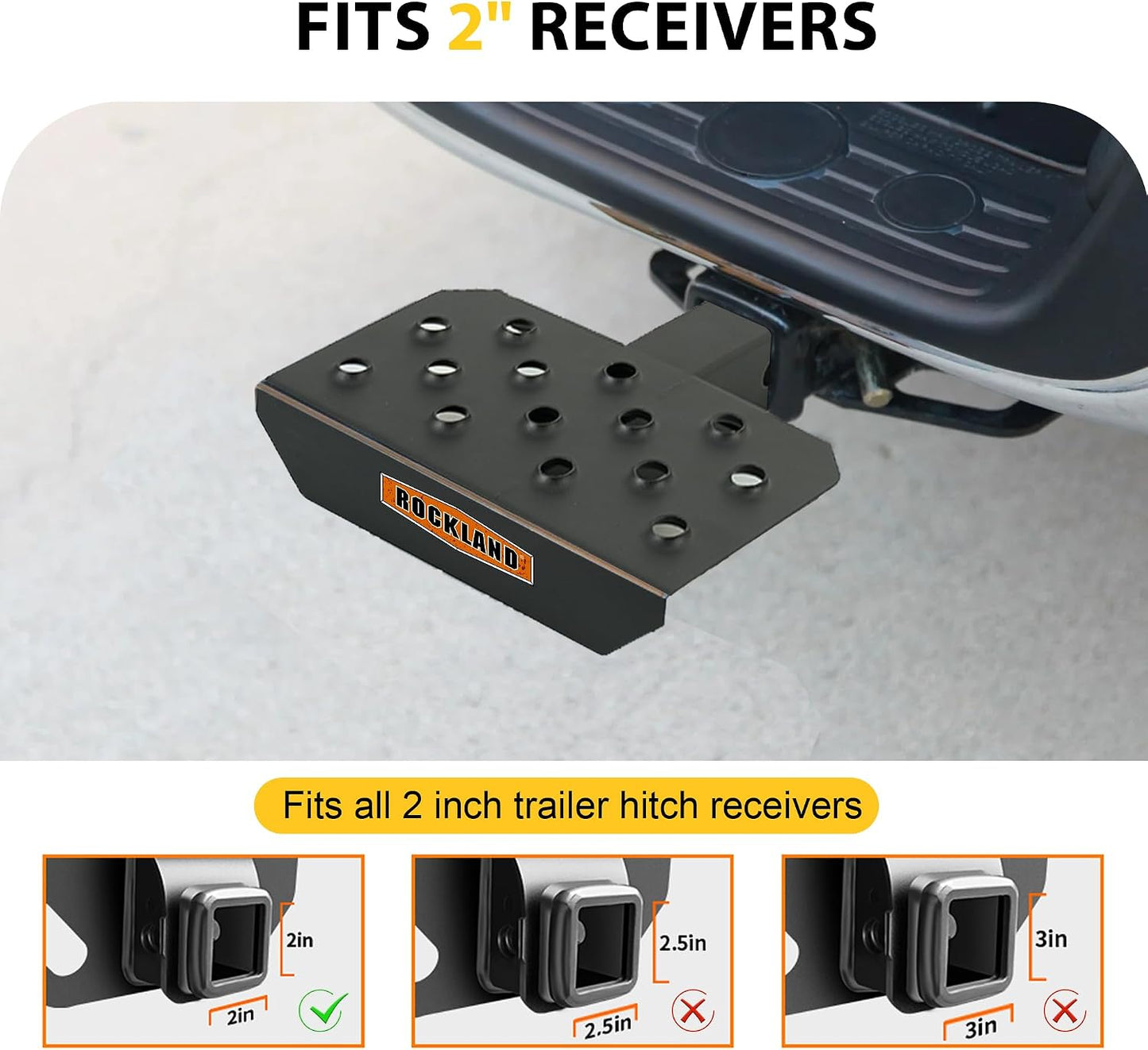 Escalón enganche universal antiderrap camioneta