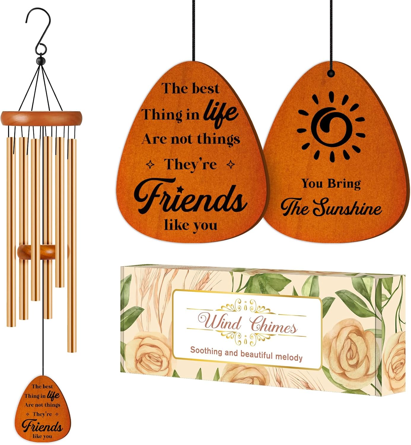 Regalos de amistad para mujer campanillas de viento