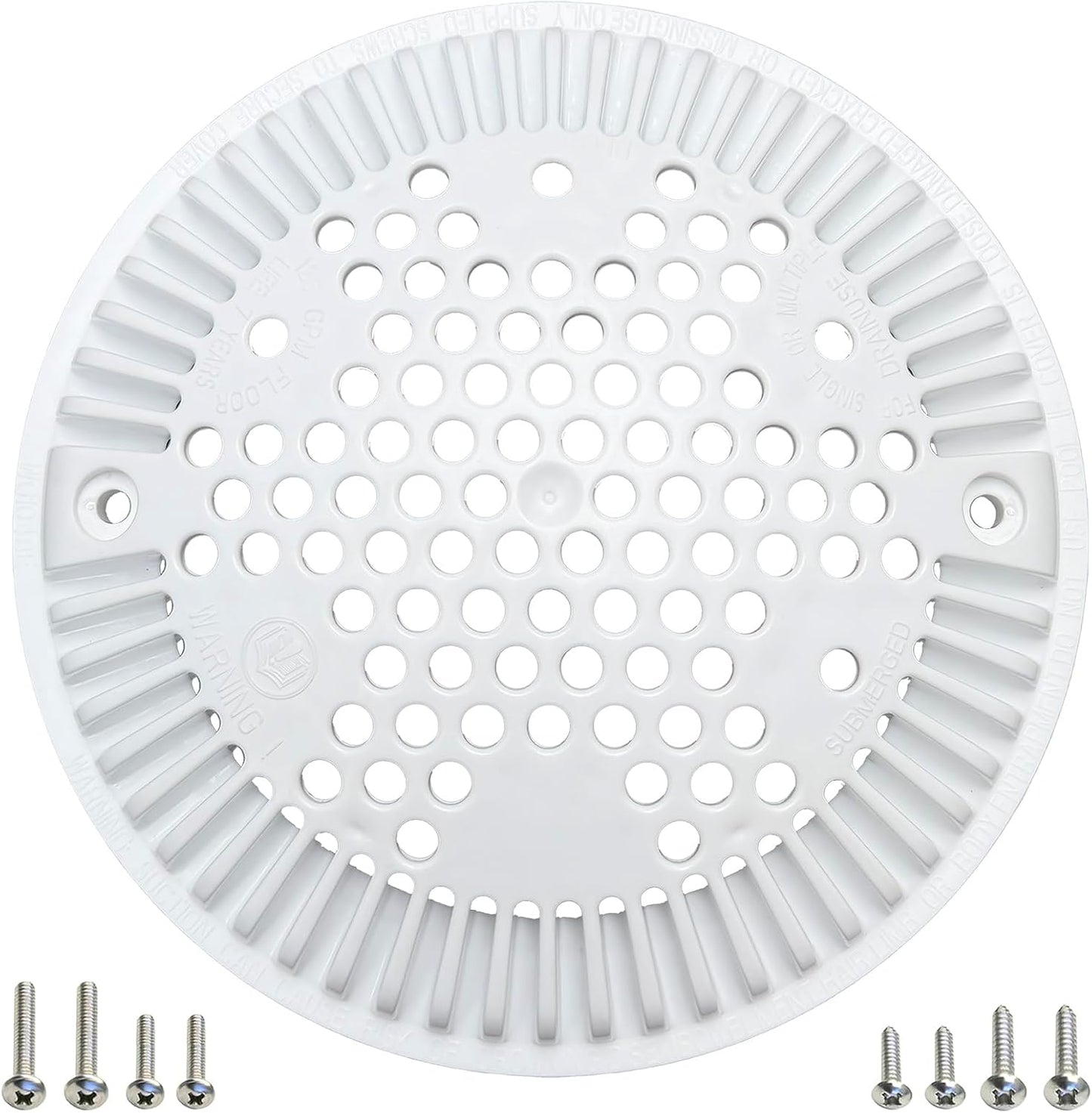 Tapa drenaje piscina blanca repuesto WG1048E