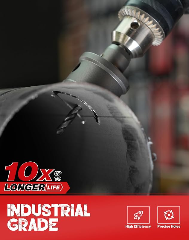 Cortador agujeros carburo acero inox y metal 1.890"