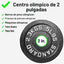 Set placas olímpicas acero 175lb 2" 2.5-45lb